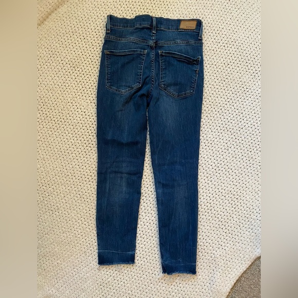 Petite Size 2 Jeans Bundle Express American Eagle - Picture 3 of 10
